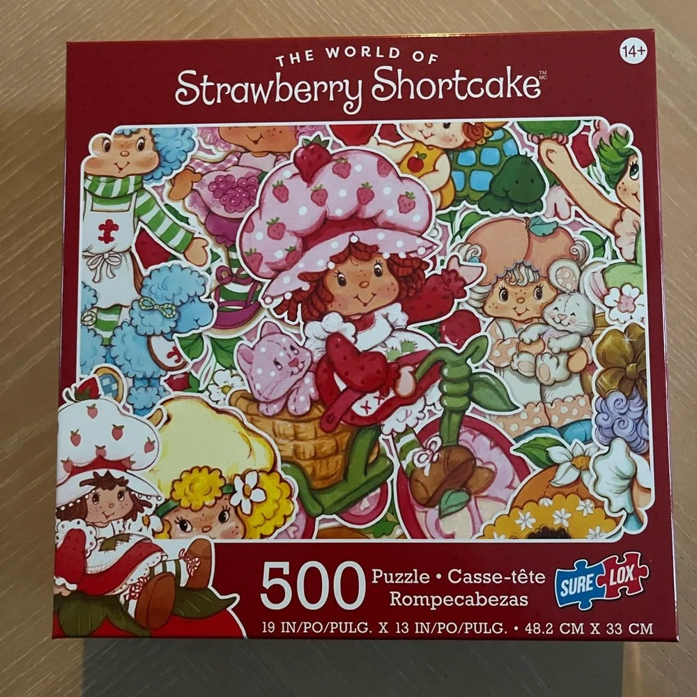 500 piece Strawberry Shortcake and friends jigsaw puzzle. - Picture 1 of 5